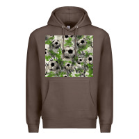 Coffee Soccer tumbler Premium Hoodie - HowdyJamesFarm