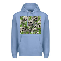 Colony Blue Soccer tumbler Premium Hoodie - HowdyJamesFarm