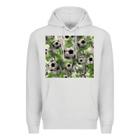 Dove Grey Soccer tumbler Premium Hoodie - HowdyJamesFarm