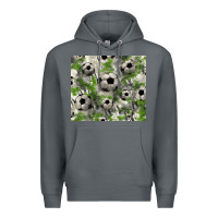 Rock Soccer tumbler Premium Hoodie - HowdyJamesFarm