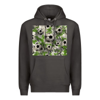 Smoke Soccer tumbler Premium Hoodie - HowdyJamesFarm