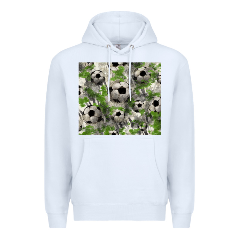 Soccer Tumbler Premium Hoodie by HowdyJamesFarm | Teevron