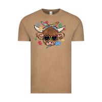 Vintage Coffee autism awareness cow Vintage Tee - MaliasSmallBusiness