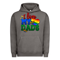 Pigment Tornado I love my dads Urban Hoodie - FaDigitalArtStudio
