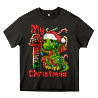 Asphalt my first christmas dragon Heavy Core Tee - FaDigitalArtStudio