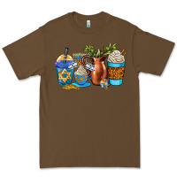 Cacao hannukah coffee cups Premium Tee - AdoDesignShop