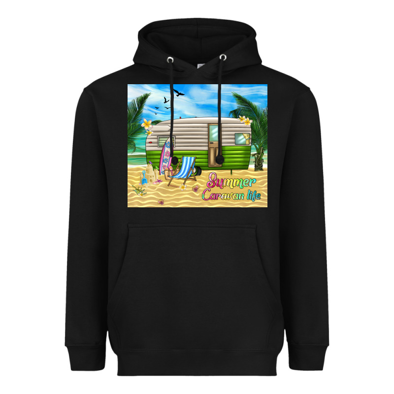 Summer Caravan Life Heavyweight Hoodie by TumblerDesignByShophia | Teevron