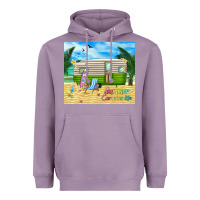 Lavender summer caravan life Heavyweight Hoodie - TumblerDesignByShophia