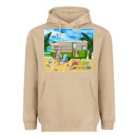 Mushroom summer caravan life Heavyweight Hoodie - TumblerDesignByShophia