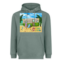 Sage summer caravan life Heavyweight Hoodie - TumblerDesignByShophia