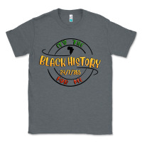 Charcoal Heather black history Classic Tee - MaliasSmallBusiness