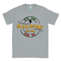 Heather Grey black history Classic Tee - MaliasSmallBusiness