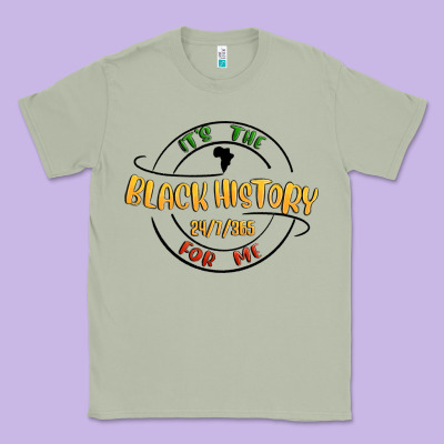 Black History Classic Tee Designed By Maliassmallbusiness