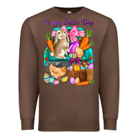 Chestnut Happy Easter Day truck Premium Sweatshirt - HowdyJamesFarm