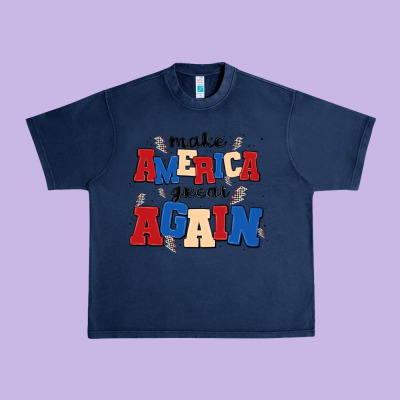Make America Great Again Urban Heavy Tee Designed By Maliassmallbusiness