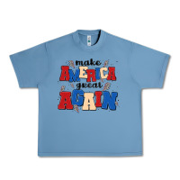 Pebble Blue make america great again Urban Heavy Tee - MaliasSmallBusiness