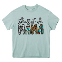 Arona small town mama Heavy Core Tee - CowhideDigitalArt
