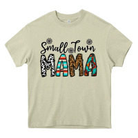 Mossy small town mama Heavy Core Tee - CowhideDigitalArt