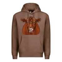 Chestnut red angus Premium Hoodie - JahusDesignShop