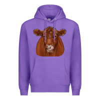 Purple red angus Premium Hoodie - JahusDesignShop