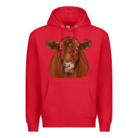 Red red angus Premium Hoodie - JahusDesignShop