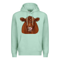 Seafoam red angus Premium Hoodie - JahusDesignShop