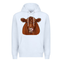 White red angus Premium Hoodie - JahusDesignShop