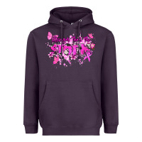 Plum Stronger than the storm Cancer Awareness Heavyweight Hoodie - HowdyJamesFarm