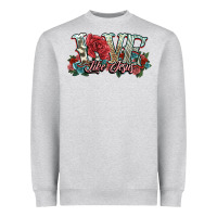 Love Like Jesus Roses Heavyweight Sweatshirt | Teevron