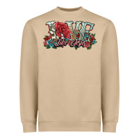 Mushroom love like jesus roses Heavyweight Sweatshirt - NancyCooperArtShop
