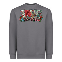 Storm love like jesus roses Heavyweight Sweatshirt - NancyCooperArtShop