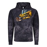 Cloud Black Compact Track Loader Vintage Hoodie - LillyAllenDesigns