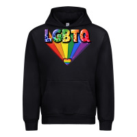 Black lgbtq pride Urban Hoodie - FaDigitalArtStudio