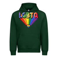 Forest Green lgbtq pride Urban Hoodie - FaDigitalArtStudio