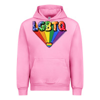 Fuchsia Pink lgbtq pride Urban Hoodie - FaDigitalArtStudio
