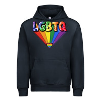 Navy lgbtq pride Urban Hoodie - FaDigitalArtStudio