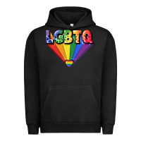 Pigment Black lgbtq pride Urban Hoodie - FaDigitalArtStudio