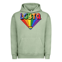 Pigment Oil Green lgbtq pride Urban Hoodie - FaDigitalArtStudio