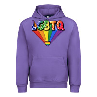 Tulip lgbtq pride Urban Hoodie - FaDigitalArtStudio