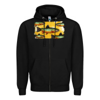 Black Colorado Greenback Cutthroat Trout Fish Zipper Hoodie - Bettercallsaul