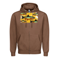 Chestnut Colorado Greenback Cutthroat Trout Fish Zipper Hoodie - Bettercallsaul