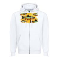 White Colorado Greenback Cutthroat Trout Fish Zipper Hoodie - Bettercallsaul