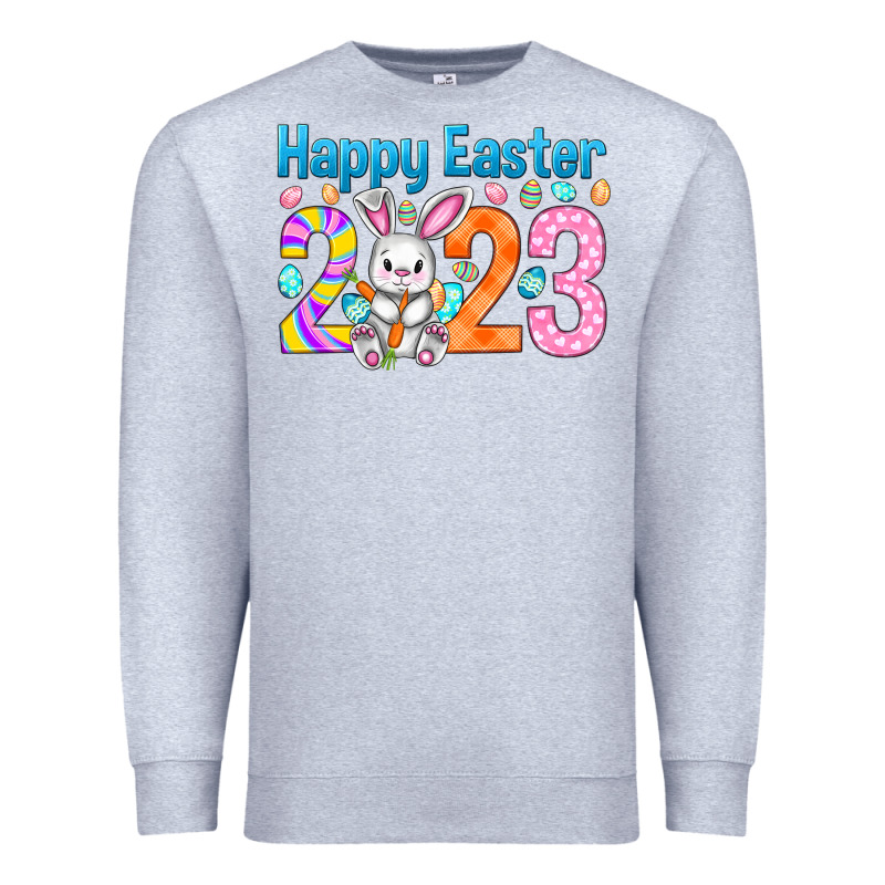 Happy Easter 2023 Easter Day Premium Sweatshirt by HowdyJamesFarm | Teevron