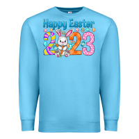 Ocean Blue Happy Easter 2023 Easter Day Premium Sweatshirt - HowdyJamesFarm