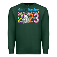 Sports Green Happy Easter 2023 Easter Day Premium Sweatshirt - HowdyJamesFarm