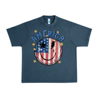 Midnight Navy America Urban Heavy Tee - MaliasSmallBusiness