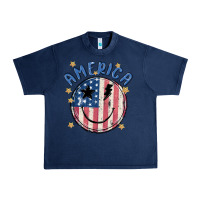 Navy America Urban Heavy Tee - MaliasSmallBusiness