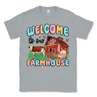 Heather Grey welcome to our farmhouse Classic Tee - MaliasSmallBusiness