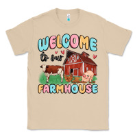Mushroom welcome to our farmhouse Classic Tee - MaliasSmallBusiness