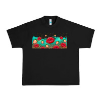 Black lips and strawberries Urban Heavy Tee - AdoDesignShop